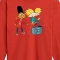thumbnail image 3 of Hey Arnold! - HA Air Guitar - Toddler And Youth Long Sleeve Graphic T-Shirt, 3 of 5