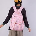 thumbnail image 4 of Weebloom School Backpack For Kids Girls Cute Minimalist Colorful Lightweight Daypack Bookbag Elementary Middle School Pink, 4 of 5
