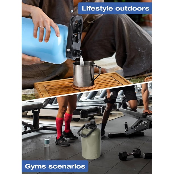 【新品未使用】RIM.ARK Bottle shoulder cover set SUNMON Replacement Lid for Water Bottle - Steel Handle Lid