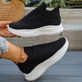 thumbnail image 5 of Wide Toe Box Shoes Women Extra Wide Width Tennis Sneakers Ultra Light Running Shoes for Women Non- Diabetic Walking Gym Workout Trainer, 5 of 9