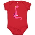 thumbnail image 3 of Inktastic Cute Pink Dinosaur Girls Baby Bodysuit, 3 of 5