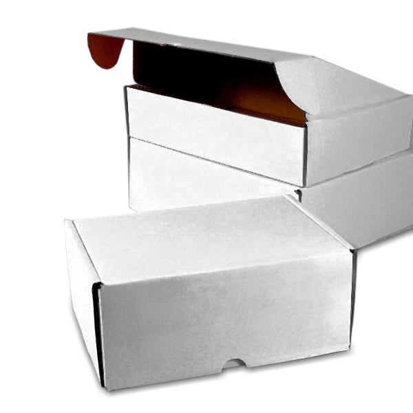 White Shipping Boxes 121/8" X 9 1/4" X 2" Quantity 50 by Paper Mart