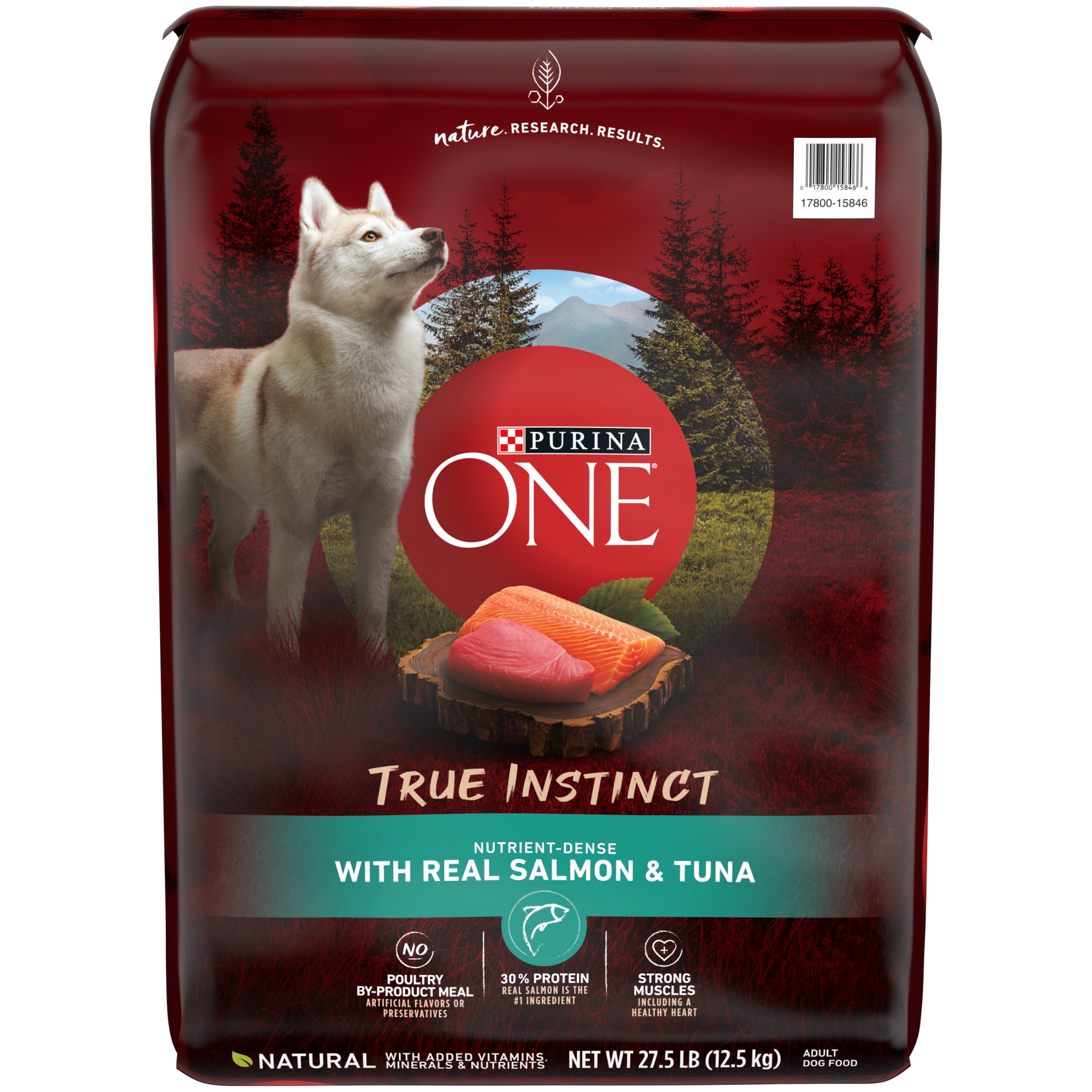 Purina ONE High Protein, Natural Dry Dog Food, True Instinct With Real ...