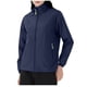 thumbnail image 1 of ICHUANYI, liquidación, chaqueta de una sola capa para parejas al aire libre para mujer, chaqueta informal con solapa y cremallera, parte superior suave holgada, abrigo/chaqueta informal con capucha de manga larga ICHUANYI WER202308170406, 1 of 9