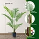 thumbnail image 2 of Palmera Artificial con Maceta Negra - Planta Tropical de imitación en Maceta - Planta Artificial de Seda para decoración de salón, Oficina, Interior, 2 of 4
