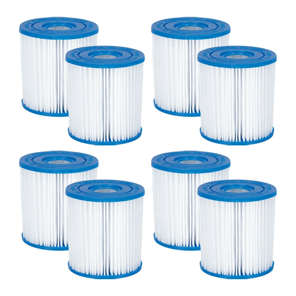 Summer Waves Replacement Type I Pool and Spa Filter Cartridge (8 Pack