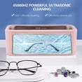 thumbnail image 3 of Ultrasonic Jewelry Cleaner, Jewelry Cleaner Machine 400ml 46KHz, Professional Sonic Cleaner, for Rings Glasses Jewelry Dentures, 3 of 8