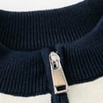 thumbnail image 5 of SUYIDA Boys Cable Knit Sweater ,Boys Sweater Cardigan Zip Up Knit Jacket Top Outerwear Casual Outfits for Toddlers and Kids, 5 of 7