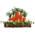 thumbnail image 5 of Standing Carrots on Floral Foliage Twig Log Easter Decoration - 2", 5 of 5
