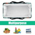 thumbnail image 5 of Snowman Reusable Foldable Oxford Cloth Storage Bins: Large Capacity Shopping Bags for Laundry and More, 5 of 7