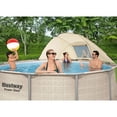 thumbnail image 4 of Bestway 13'x42" Power Steel Frame Above Ground Swimming Pool Set w/ Canopy, 4 of 12
