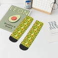 thumbnail image 7 of Fuzoiu Autumn Harvest Cartoon Corn Print Adult Socks, Crew Moisture-wicking Socks, Unisex Cushion Crew Socks,Casual Sports Ankle Socks, 7 of 7