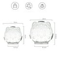 thumbnail image 2 of Pet Transparent Head Protective Space Ball Breathable Anti-bite Anti-Licking Cute Cat Ear Design Recovery Helmet, 2 of 8