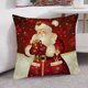 thumbnail image 5 of Farfi fundas para almohadas navideñas, funda de almohada de Papá Noel, fundas de cojines de muñeco de nieve, decoración navideña para el hogar, sofá, 5 of 5