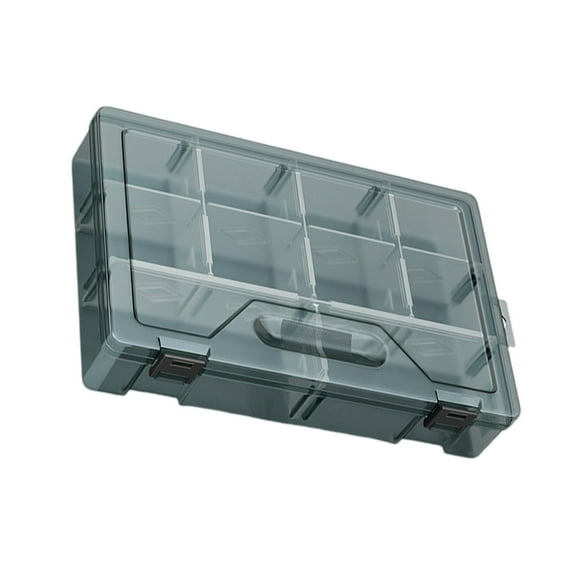 RYUJNDK Screw Storage Bins Multi Compartment Organizers Box For Screws Small Parts Hardware Jewelry Storage Case