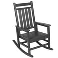 thumbnail image 3 of Llinc Store All Weather Rocking Chair Set with Side Table, 3-Piece Sillas Para Patio Exterior Set with Wood-Texture (Includes 2 Rocking Chairs and 1 Table), 3 of 8