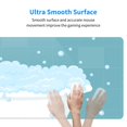 thumbnail image 5 of Xecao Bathtub with Soap Bubbles for Mouse Pad - Waterproof Extended Contour Mouse Mat, Large Gaming Mousepad Laptop Keyboard Mat with Non-Slip Rubber Base, 5 of 8