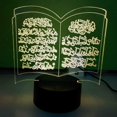 thumbnail image 3 of Nighdn Led Muslim Night Light Quran 3D Lamp Muslim Islamic Gift 7 Colors USB Bedside Lamps Desktop Church Decoration Nightlight, 3 of 4