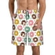 thumbnail image 1 of Fotbe Colorful Donuts Trajes de Baño Estampados para Hombre, Shorts de Verano de Secado Rápido, Ropa de Playa, Bañadores-X-Large, 1 of 6