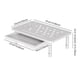 thumbnail image 4 of Monitor Computadora Soporte para El Escritorio Ajustable Elevador Organizador () Blanco, 4 of 9