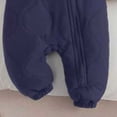 thumbnail image 5 of OJSFQUFP Baby Winter Fleece Lined Snowsuit Quilted Bear Ear Hooded Romper Full Zipper Warm Jumpsuit Outfit, 5 of 7