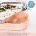 thumbnail image 2 of Huayishang Lunch Box for Women Stainless Steel Split Fast Food Bento Box Insulation Bento Box High Grade Stainless Steel Liner Box, Kitchen Essentials Clearance Sale, 2 of 5