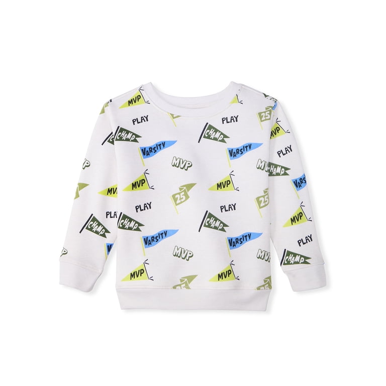 Garanimals Baby Boys Fleece Sweatshirt & Pant Set photo 3