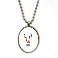thumbnail image 1 of Ummm rojo fresa gracioso dibujo Collar Colgante de cadena vintage Colección de joyas colgantes Unbranded M, 1 of 3