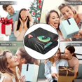 thumbnail image 5 of Flower Black Cat Wearable Blanket Hoodies for Women Men Adults Cat Lovers Soft Cozy Colorful Flowers Black Cats Hooded Blankets for Couch Home Decor Birthday Gifts 50×60 Inch, 5 of 5