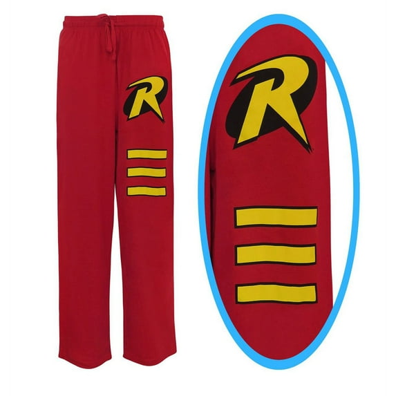 Robin Symbol Unisex Pajama Pants-Medium (32-34)