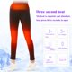 thumbnail image 2 of Gibobby pantalones termicos mujer Calzoncillos térmicos para mujer, pantalones largos ultrasuaves con bolsillo, pantalones ceñidos cálidos para invierno, mallas calefactoras USB (Negro, M), 2 of 5