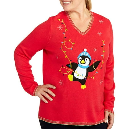 walmart plus size ladies sweaters size
