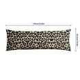 thumbnail image 6 of Leopard Print Body Pillow Cover – Soft & Breathable, Hidden Zipper, 20"x54", Fashion Animal Print – Cheetah & Tropical Spots, Perfect Gift for Side Sleepers, Pregnancy, Modern Home Decor, 6 of 7