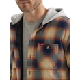 thumbnail image 5 of Wrangler® Men's and Big Men's Heavyweight Hooded Shirt Jacket, Sizes S-5XL, 5 of 6