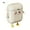 Cream White-0-0, variant on Wall-Mounted Trash Cans with Cartoon Faces, 3.17gal Waterproof ABS Kitchen Bathroom Bin with Lid, No Electricity Needed, Playful Home Decor