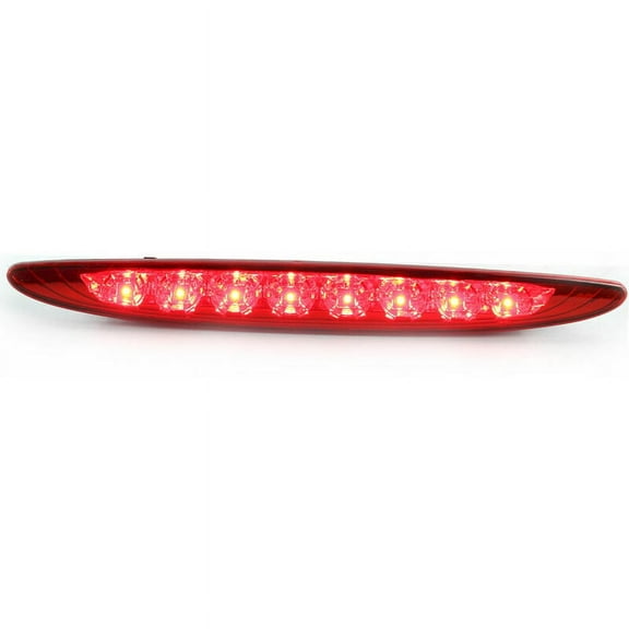 3Rd Brake Light Replacement For Mini Cooper 01-06 R50 R53 Gloss Red Clear Lens High Mount