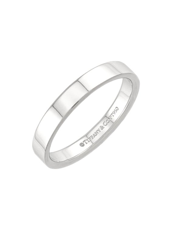 Pre-Owned Tiffany & Co. Classic 1 Ring, 3mm wide, Platinum (Pt)