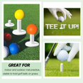 thumbnail image 3 of Alfombrillas de goma para práctica de golf, 5 piezas, alfombrillas de práctica duraderas en diferentes tamaños, adecuadas para hombres, mujeres y niños para deportes de interior., 3 of 5