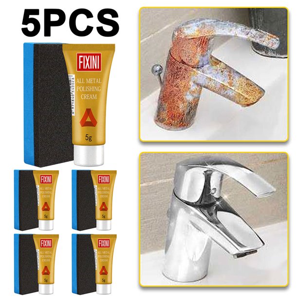 Para Pulir Metales Removedor Óxido Cerámica Acero Inoxidable + Esponja (B)