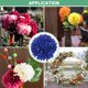 thumbnail image 5 of Uxcell 12 Paquete de Flores de Bola de Crisantemo Artificial de 11 pulgadas Ramo de Crisantemo de Seda Falsa para el Hogar Azul Oscuro, 5 of 6