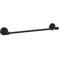thumbnail image 1 of Moen DN0724BL Iso 24-Inch Single Towel Bar, Matte Black, 1 of 6