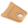 thumbnail image 2 of Knitting Fingertip Protector, Finger Protector Leather Sewing Finger Sleeve Household  For Sewing Large,Medium,Small, 2 of 8