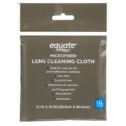 Equate 12x16 Inch Microfiber Lens Cleaning Cloth, XL