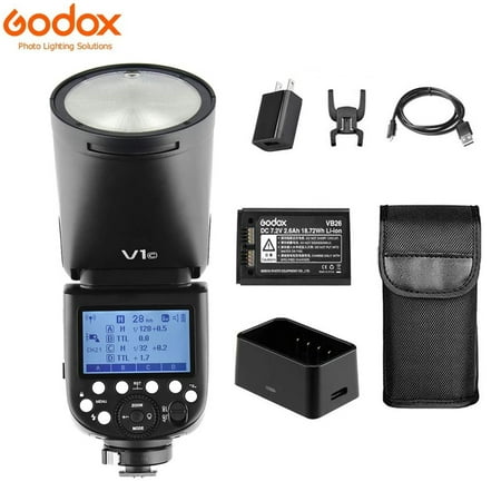 Godox V1 V1-C Flash for Canons Camera Flash Speedlite 1/8000S Wireless Round Head Speedlight