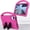 Rose Red, variant on Case for Lenovo Idea Tab 11" 2025 / Tab K11 Gen 2 11-inch 2025 Model (TB-335FC/TB-336ZU/TB-336FU) Lightweight Portable EVA Kids Shockproof Cover With Stand