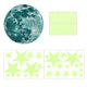 thumbnail image 4 of Muyoka 435 pegatinas de pared de estrellas que brillan en la oscuridad, estrellas brillantes para techo, estrellas luminosas y pegatinas de pared de luna, pegatinas de techo de estrella fluorescente p Muyoka Hogar, 4 of 6