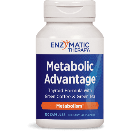 Enzymatic Therapy Metabolic Advantage, Capsules, 100 ea
