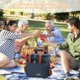 thumbnail image 4 of Bolsa De Pícnic Bolsa de picnic de doble capa Paquete de picnic impermeable para viajes de camping (azul marino) Ndcxsfigh Para Estrenar, 4 of 8