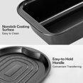 thumbnail image 3 of Canddidliike 10 Pieces Nonstick Bakeware Set Baking Roasting Cake Pans, Muffin Pan, Pizza & Loaf Pan, Round & Square Pans - Easy to Clean, 3 of 10