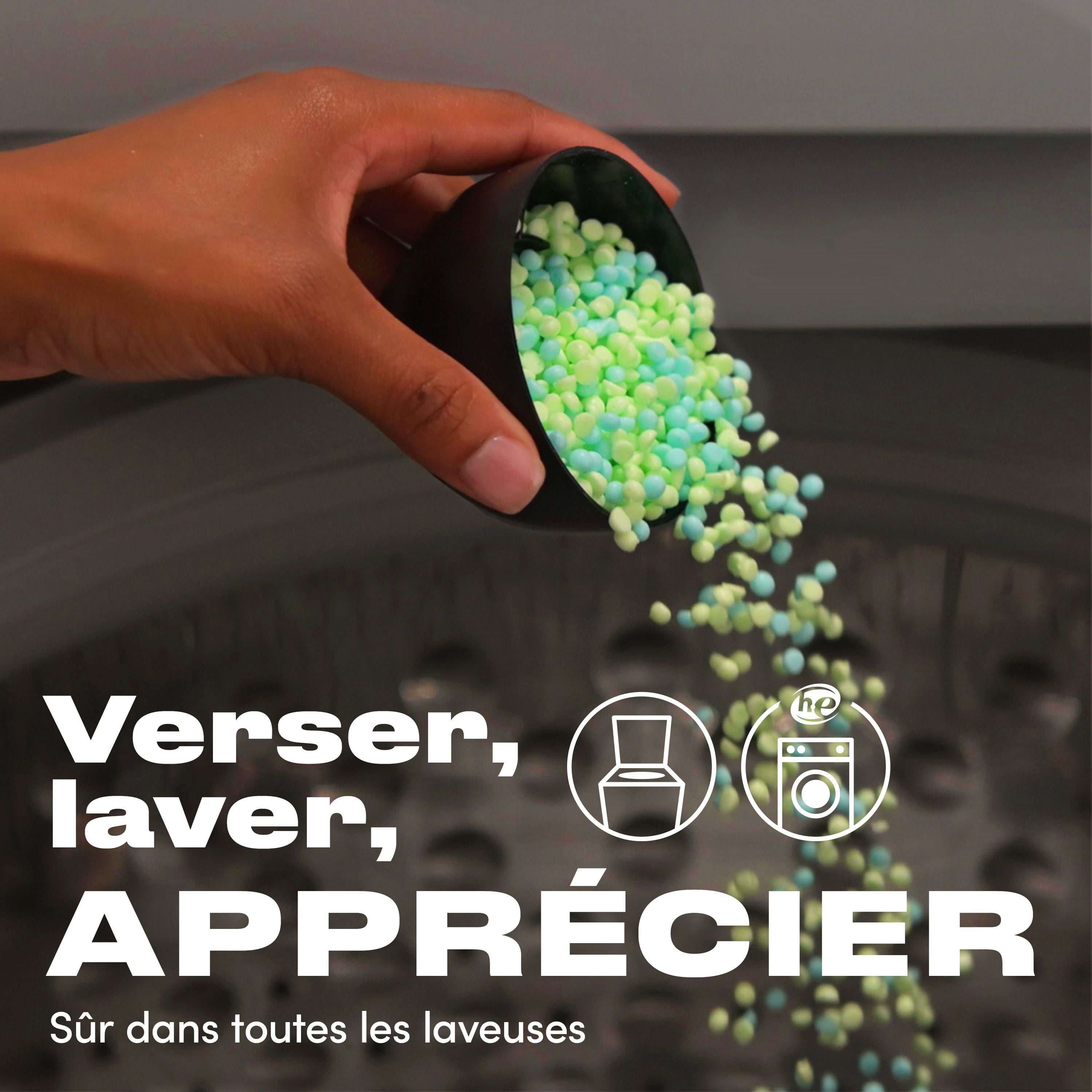 Downy Unstopables Fusions In-Wash Laundry Scent Booster Beads, Twilight and Jasmine Scent, 2-in-1 All Day Freshness + Dual Scent Technology